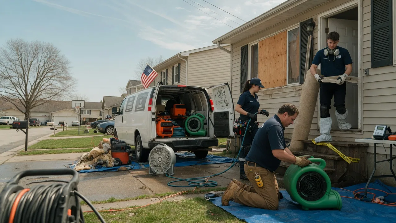 Water Damage Restoration in Cookville, TX near me